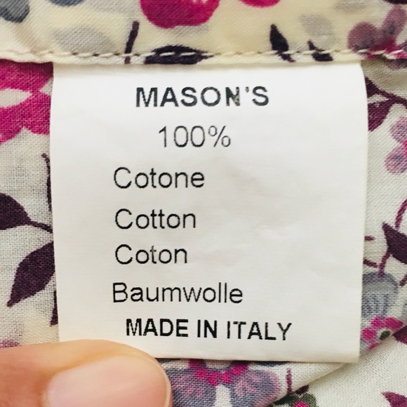 Men’s long-sleeved button down shirt - Picture 4 of 4